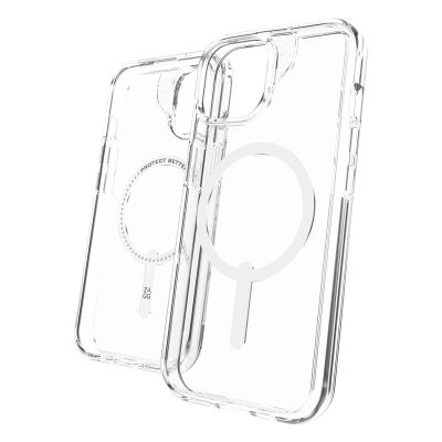ZAGG Crystal Palace Snap Case für iPhone 16e (2025) / 15 / 14 / 13 - Transparent