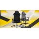 20. HATOR Darkside 3M Stoff Universal-Gaming-Stuhl Grau