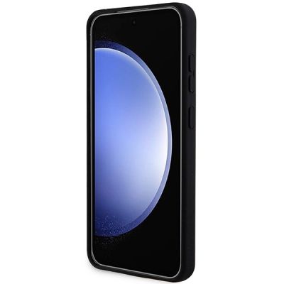 5. Karl Lagerfeld Silikon Ikonik Hülle für Samsung Galaxy S24+ - schwarz