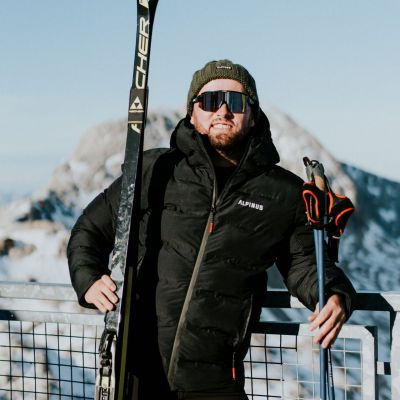 9. Alpinus Furggen Herrenjacke Schwarz BR18118