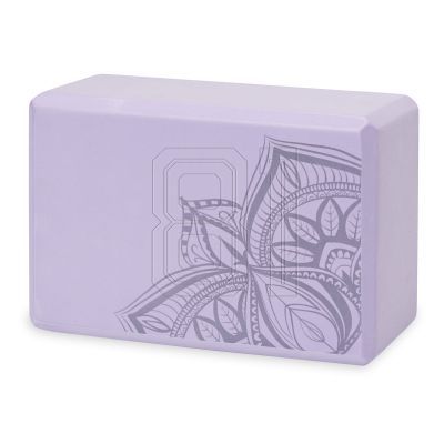4. GAIAM Lilac Point Foam Yoga Cube 63748