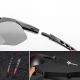 3. Rockbros 10141 photochrome UV400-Fahrradbrille – rot
