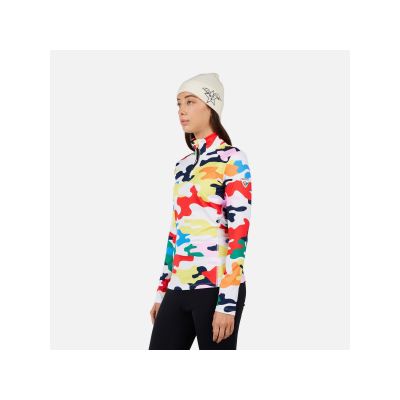 4. ROSSIGNOL W JCC BOOSTER HZ Damen-Sweatshirt, mehrfarbig