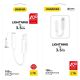 5. Dudao Audio-Adapter Kopfhörer-Adapter von Lightning auf 3,5 mm Mini-Klinke weiß (L16i weiß)