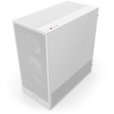 14. NZXT H5 Flow RGB Midi-Tower Weiß