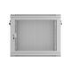 13. Lanberg 19" 9U 600X450 grauer Wandschrank mit perforierten Türen (flach verpackt)