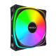 2. Montech RX120 PRO Computergehäuselüfter 12 cm Weiß 3 Stück.