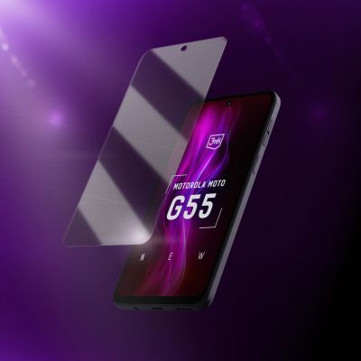 3. 3mk FlexibleGlass Hybridglas für Motorola Moto G55 5G