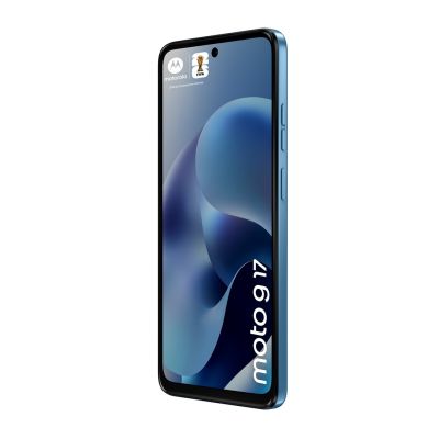 5. Motorola Moto G17, 17,1 cm (6,72 Zoll), Dual-SIM, Android 15, USB Typ-C, 4 GB RAM, 128 GB interner Speicher, 5200 mAh Akku, Blau