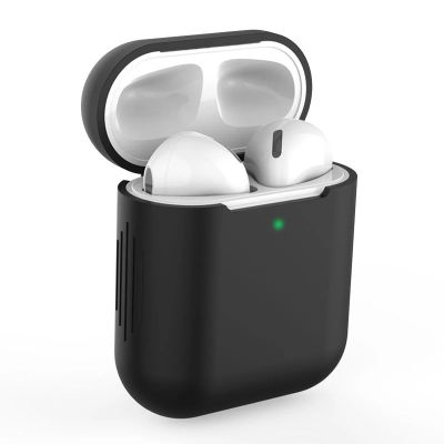 Tech-Protect Icon-Hülle für AirPods 1/2 – Schwarz