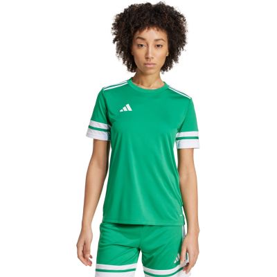 8. adidas Squadra 25 Jersey Damen T-Shirt Grün JN7487