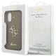 8. Guess Silikonhülle mit großem 4G-Schriftzug für iPhone 17 – Braun