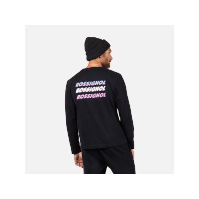 3. ROSSIGNOL Herren Langarmshirt Schwarz
