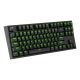 7. GENESIS Thor 404 TKL Gaming-Tastatur USB QWERTY Amerikanisches/Internationales Schwarz