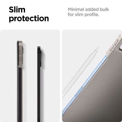 11. Spigen Smart Fold iPad Pro 13" 2024 Hülle - Schwarz