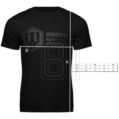 3. Masters T-Shirt M TS-SCHWARZ 04111-01M