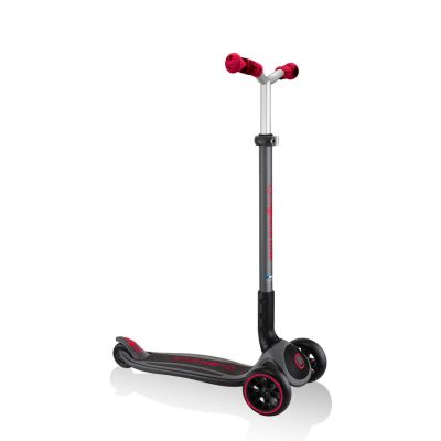Globber Master Prime 3-Rad-Scooter / Schwarz - New Red 664-102
