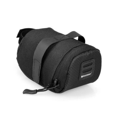 17. Wozinsky kleine Fahrradsatteltasche 0,6 l schwarz (WBB8BK schwarz)
