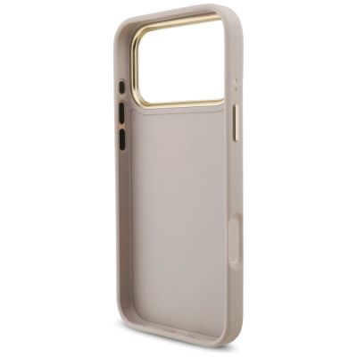 7. Guess 4G Big 4G Classic Logo Big Strap Metal Buttons Hülle für iPhone 17 Pro Max - Pink