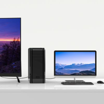 8. Orico XD-DITV-Kabel DVI 24+1 VGA Full HD Adapter 5 m - schwarz