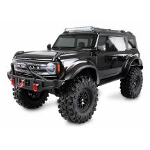 Amewi AMXRock Caballo Crawler 4WD 1:10 ARTR ferngesteuertes Auto, Schwarz Metallic