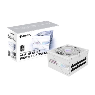 20. Gigabyte AORUS ELITE P1000W 80+ Platinum Modulares PCIe 5.0 ICE Netzteil (GP-AE1000PM PG5 ICE)
