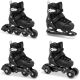 14. Spokey 4in1 4One Jr SPK-944620 Rollschuhe Größe 29-33