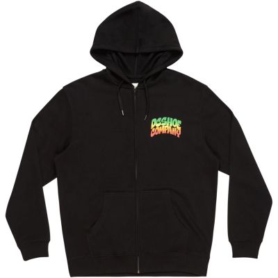 DC Hot Box Zip Hoodie ADYSF03146-KVJ0 Schwarz L