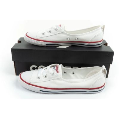 9. Converse Damen Chuck Taylor All Star Ballet Lace Sportschuhe, weiß