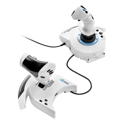 3. Thrustmaster T.Flight Hotas 5 Microsoft Flight Simulator Edition Weiß USB Flugsimulation Digital PC, PlayStation 5, PlayStation 4