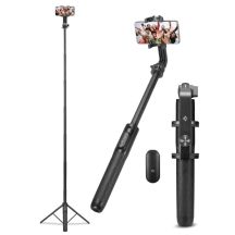 Spigen S560W Bluetooth-Selfie-Stick mit Stativ – Schwarz