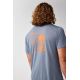 3. Herren Distance Kurzarm-Lauf-T-Shirt 3.0, Grau