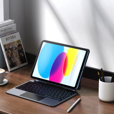 5. Dux Ducis Tastaturhülle (MK-Serie) für iPad 10" (2022) und iPad 11" (2025) – Schwarz