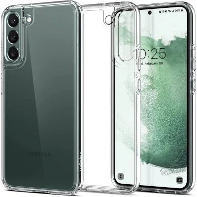 Spigen Ultra Hybrid-Hülle für Samsung Galaxy S22 – transparent