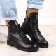 13. Schnür- und Reißverschlussstiefeletten Potocki W WOL171B schwarz