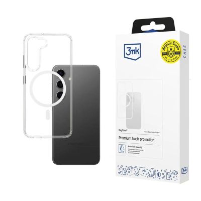 3mk MagCase Hülle mit Magnetmodul für Samsung Galaxy S24 - transparent