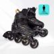 15. Meteor L 38-43 Buzzy Rollschuhe Schwarz/Gold