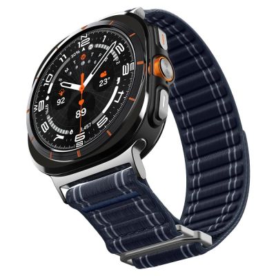 2. Spigen WBF0 Armband für Samsung Galaxy Watch Ultra 47 mm – Marineblau
