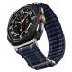 2. Spigen WBF0 Armband für Samsung Galaxy Watch Ultra 47 mm – Marineblau