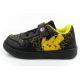 2. Leomil Kinder-Sportschuhe Pokémon-Sneaker, leicht, mit Klettverschluss, schwarz