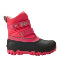 Kinderstiefel Lee Cooper rosa-schwarz LCJ-26-44-4574K