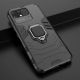 11. Ring Armor Tough Hybrid Case Cover + Magnethalter Realme Narzo 50A schwarz