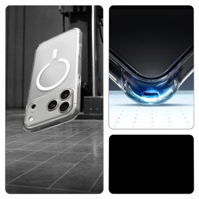 18. Spigen Ultra Hybrid MagSafe Hülle für iPhone 18 Pro / 17 Pro – Frostweiß