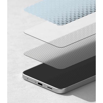 3. Ringke Easy Slide 2er-Pack Panzerglas für Samsung Galaxy A57 5G
