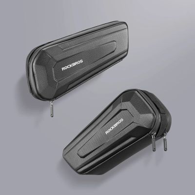 9. Rockbros B66 wasserdichte Fahrradtasche für Rahmen – Schwarz