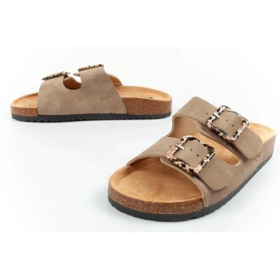 8. Lee Cooper Damen-Slipper, khaki, bequem, leicht
