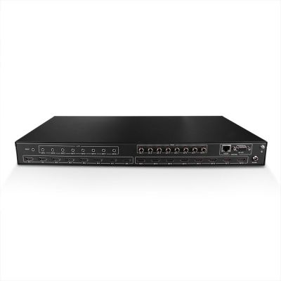 5. Lindy 38334 Matrix-Switcher AV-Matrix-Switcher mit integriertem Display, 43 W