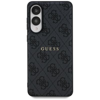 3. Guess 4G Ring Classic Logo MagSafe Case für Samsung Galaxy S25 Edge - Schwarz