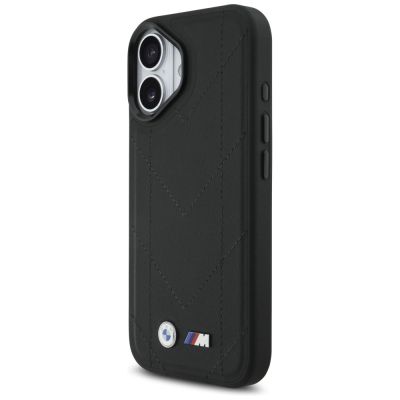 2. BMW M Quilted Logo MagSafe Case für iPhone 17 – Schwarz