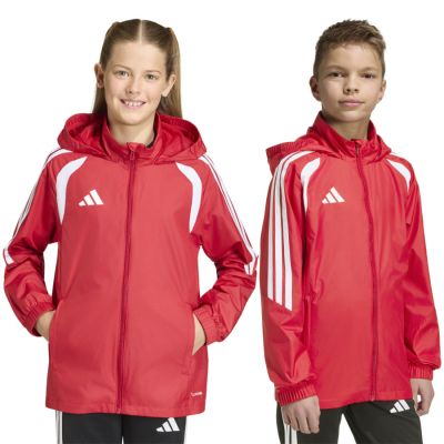 2. adidas Tiro 26 League Windbreaker rote Kinderjacke JY9724